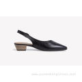 OEM Brand Shoes Genuine Leather Block heel sandals